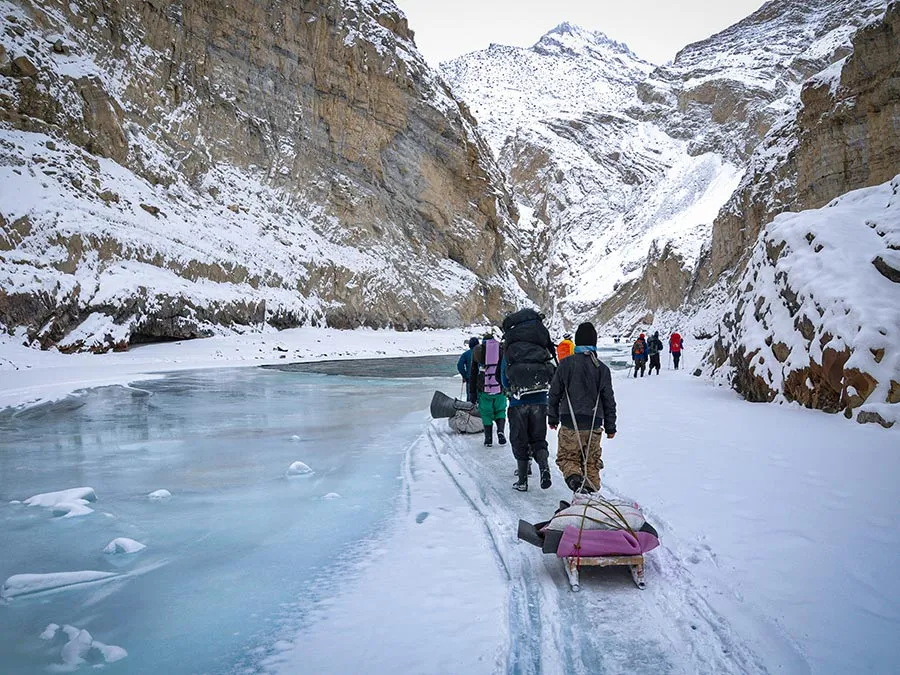 Chadar Trek in Ladakh